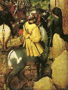 Pieter Bruegel detalj fran pauli omvandelse Sweden oil painting artist